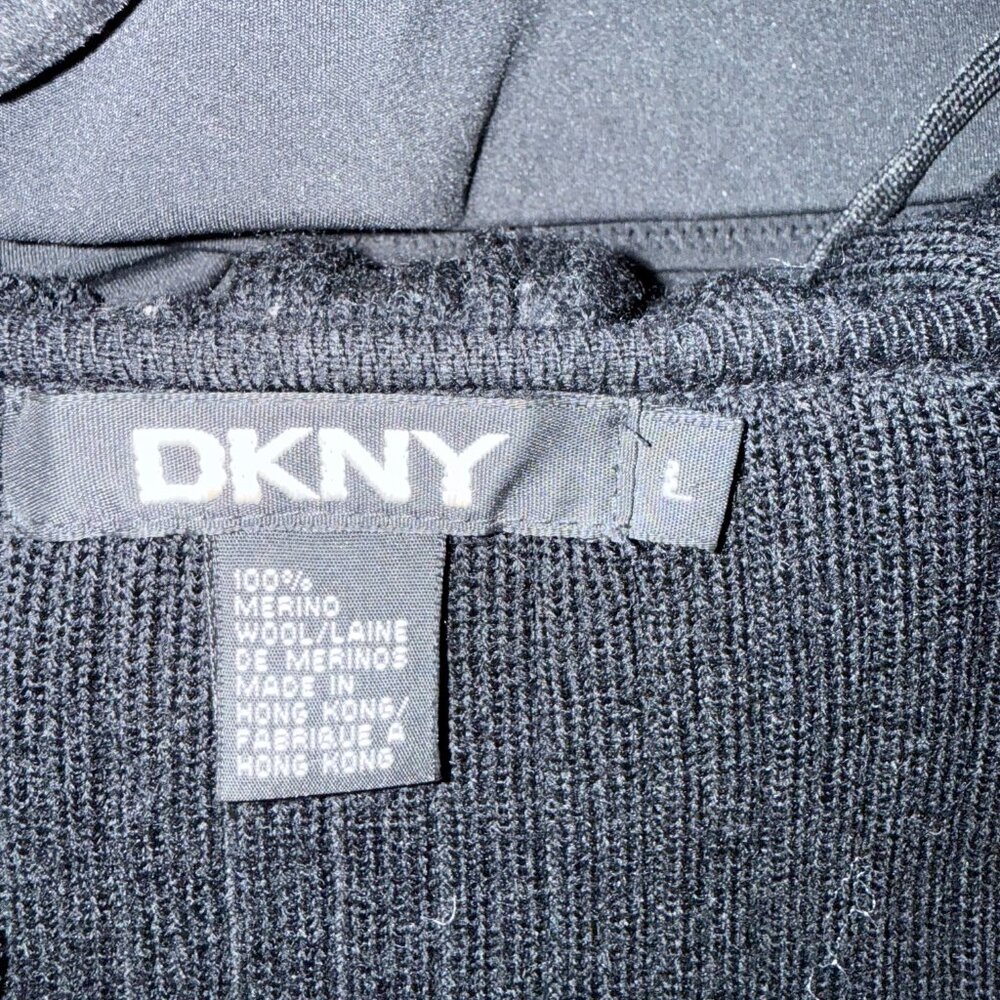 Black Sweater With Ruffles - Picture 5 of 5